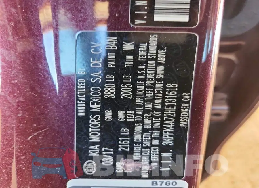 3KPFK4A72HE131618 Photo# 12