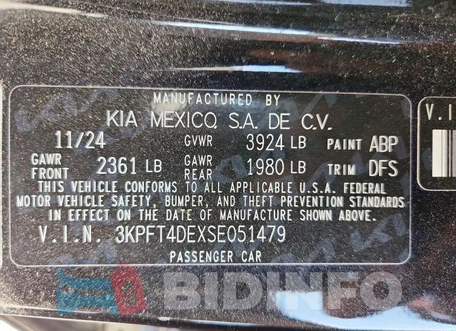 3KPFT4DEXSE051479 Photo# 12
