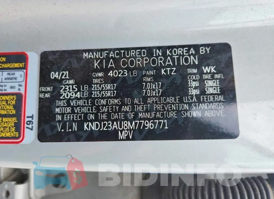 KNDJ23AU8M7796771 Photo# 12