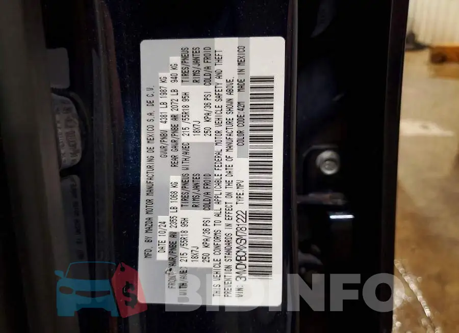 3MVDMBCMXSM781222 Photo# 14