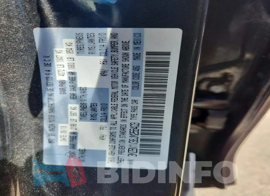 3MZBN1V38JM256403 Photo# 12