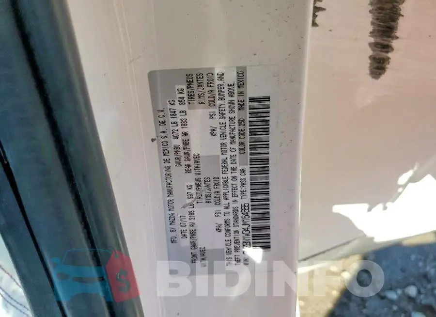 3MZBN1W34JM164655 Photo# 12