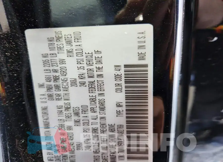 7MMVABDL8TN492769 Photo# 13