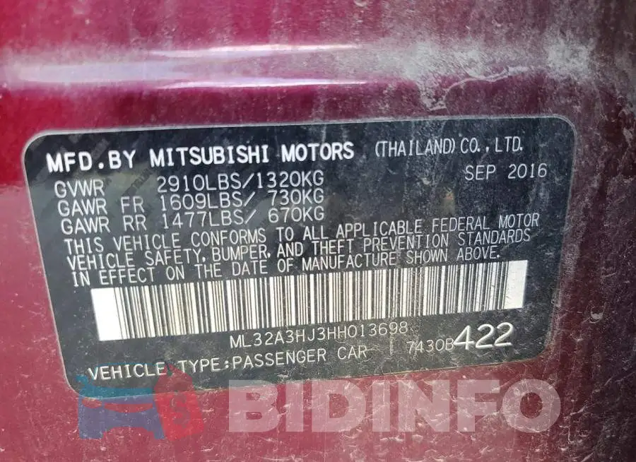 ML32A3HJ3HH013698 Photo# 12