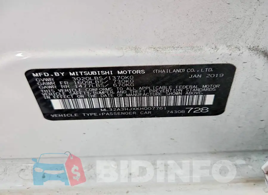 ML32A3HJXKH007761 Photo# 12