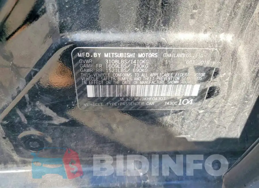 ML32F3FJ1KHF04303 Photo# 13