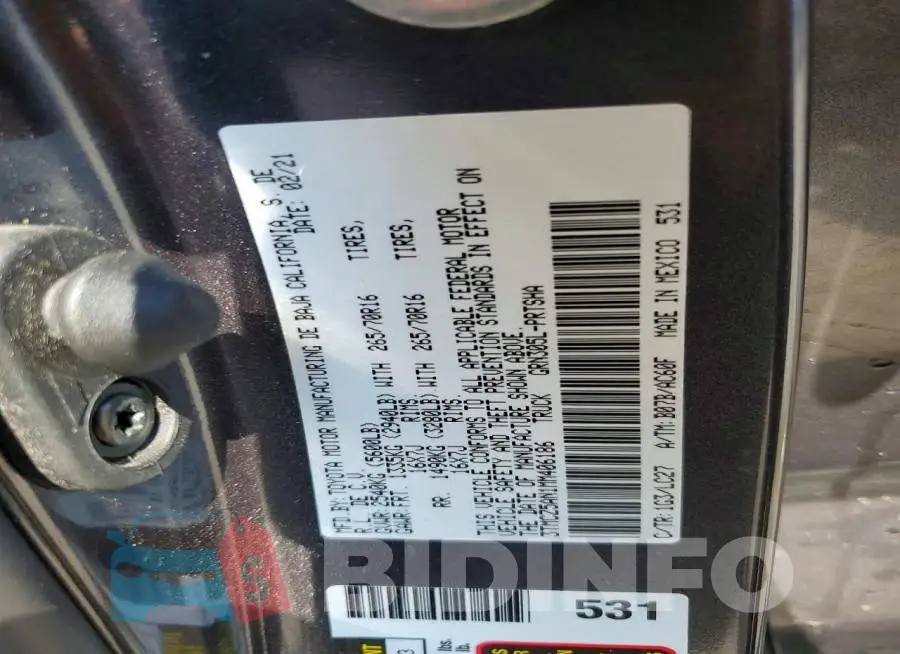 3TMCZ5AN1MM406186 Photo# 13