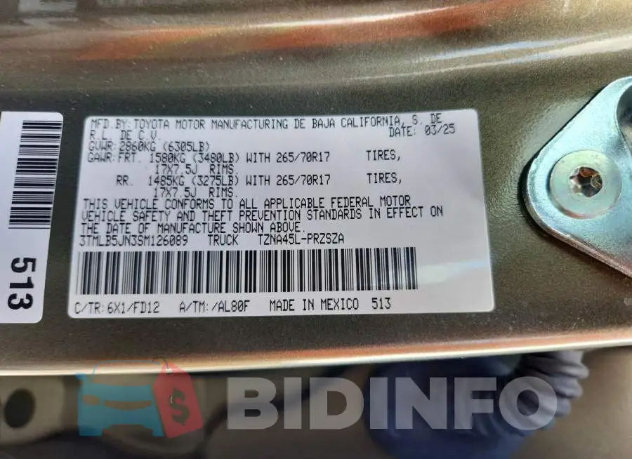 3TMLB5JN3SM126089 Photo# 12