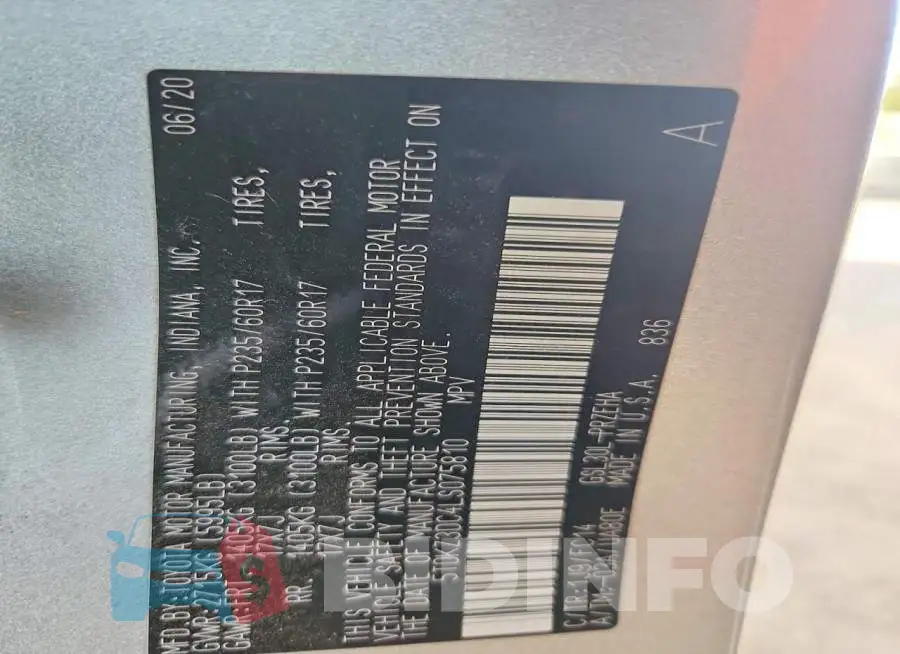 5TDKZ3DC4LS075810 Photo# 13
