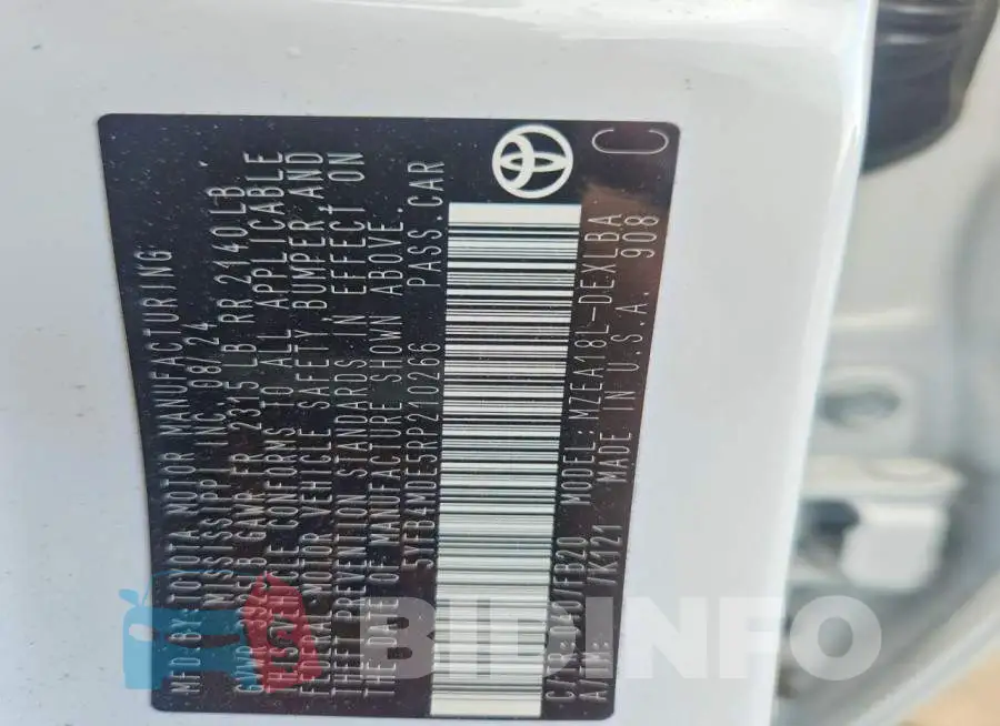 5YFB4MDE5RP210266 Photo# 12