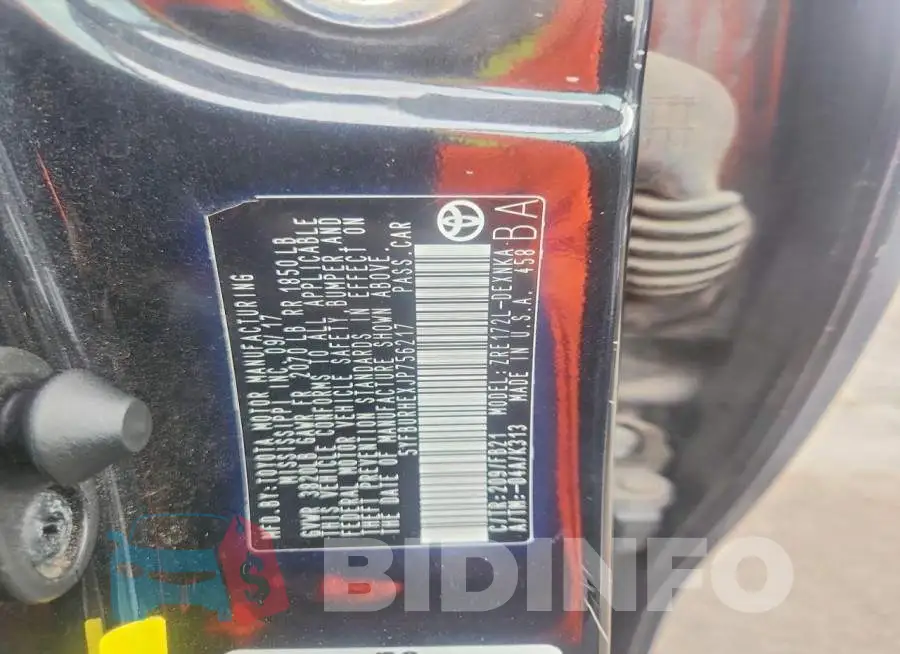 5YFBURHEXJP756217 Photo# 12