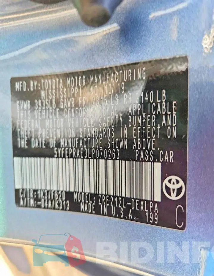 5YFEPRAE3LP070263 Photo# 12