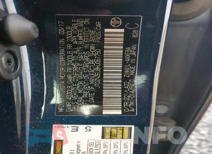 JTDZN3EU8HJ067750 Photo# 12
