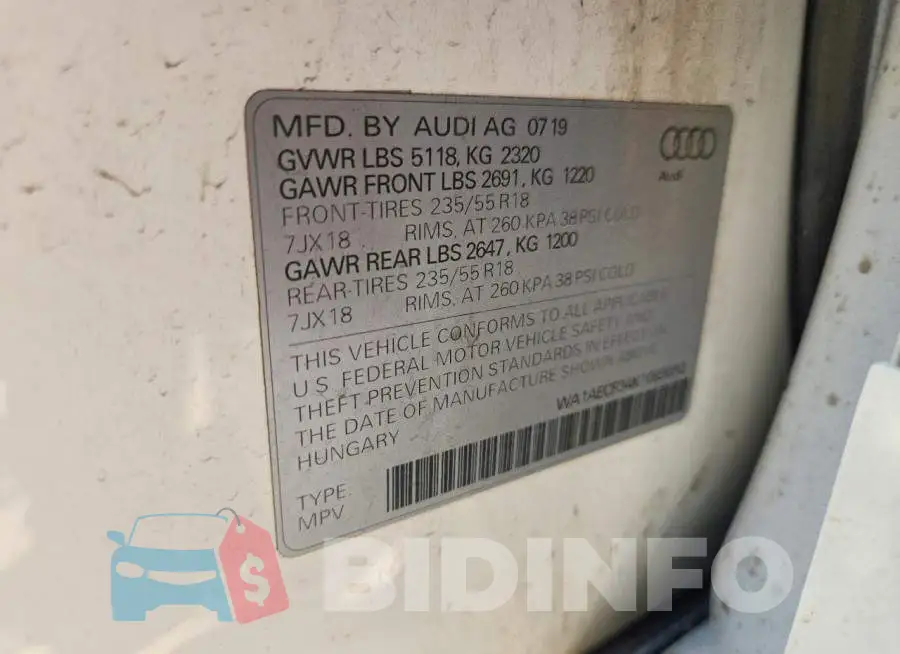 WA1AECF34K1083092 Photo# 13