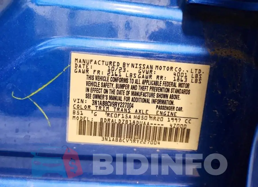 3N1AB8CV9RY227004 Photo# 12