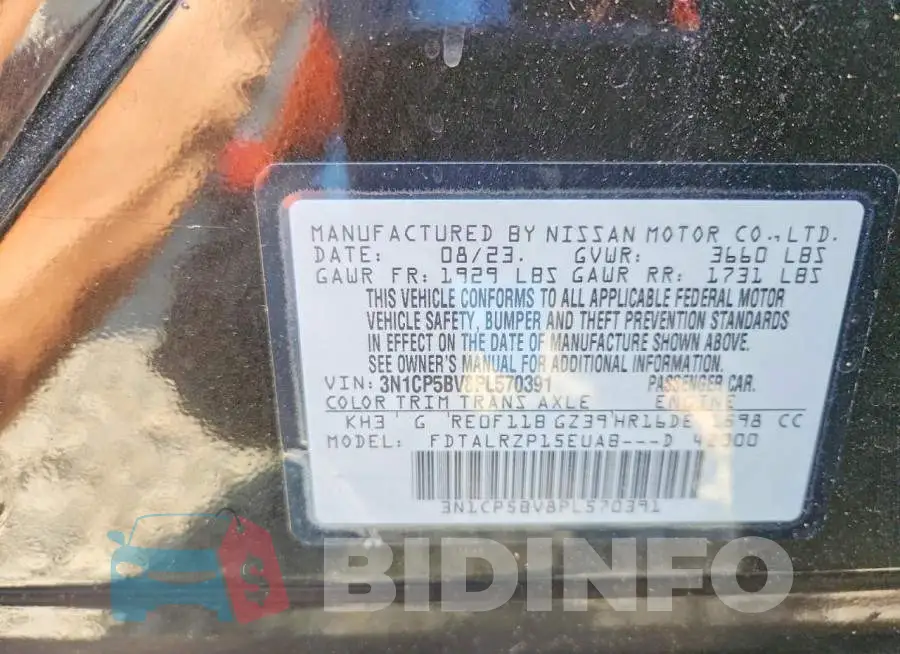 3N1CP5BV8PL570391 Photo# 13