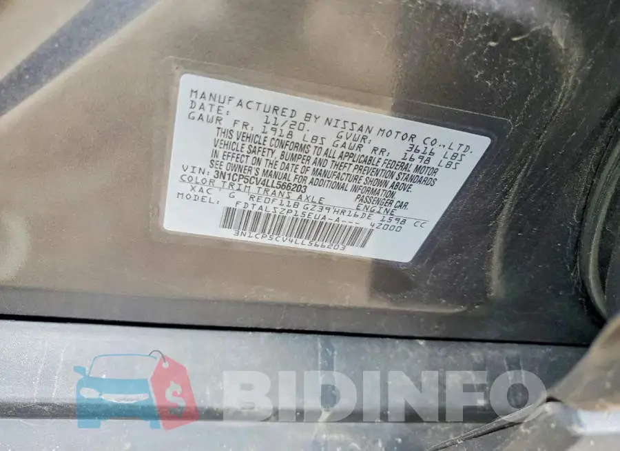 3N1CP5CV4LL566203 Photo# 12