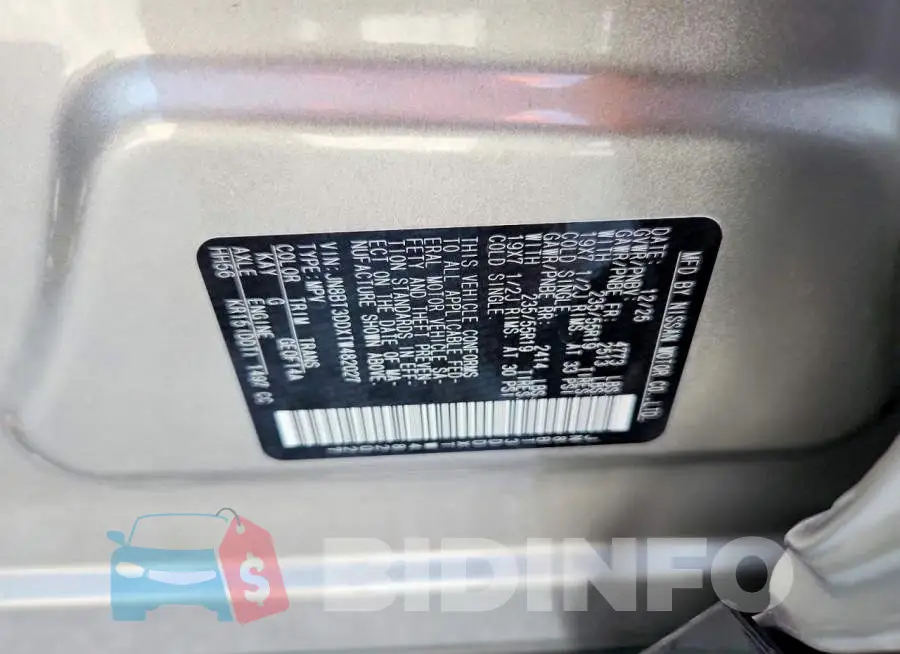 JN8BT3DDXTW482027 Photo# 14