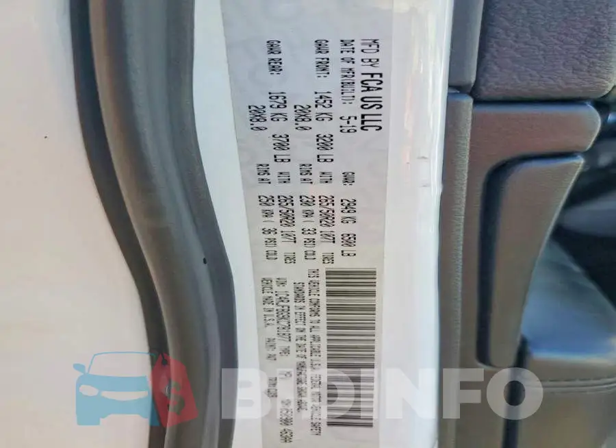 1C4RJFBG9KC781877 Photo# 13