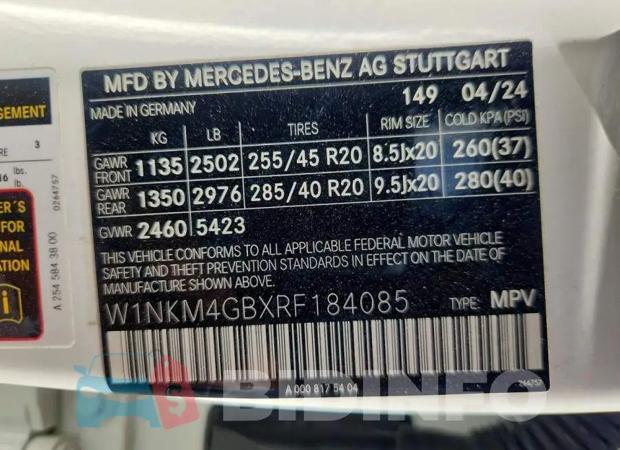 W1NKM4GBXRF184085 Photo# 13