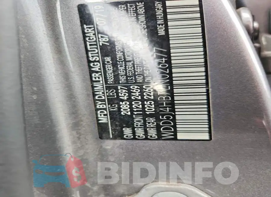WDD5J4HB7LN026477 Photo# 13