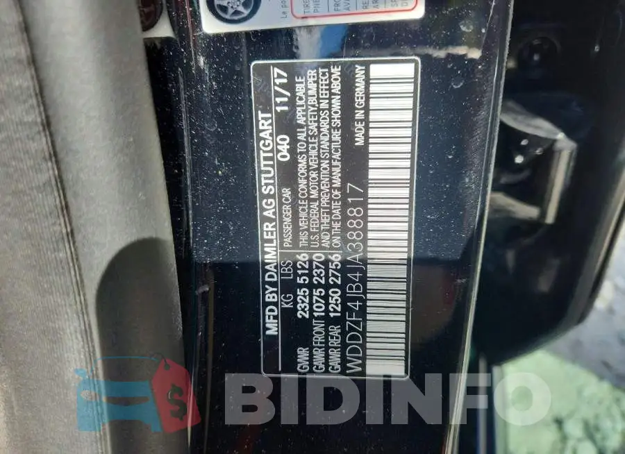 WDDZF4JB4JA388817 Photo# 12