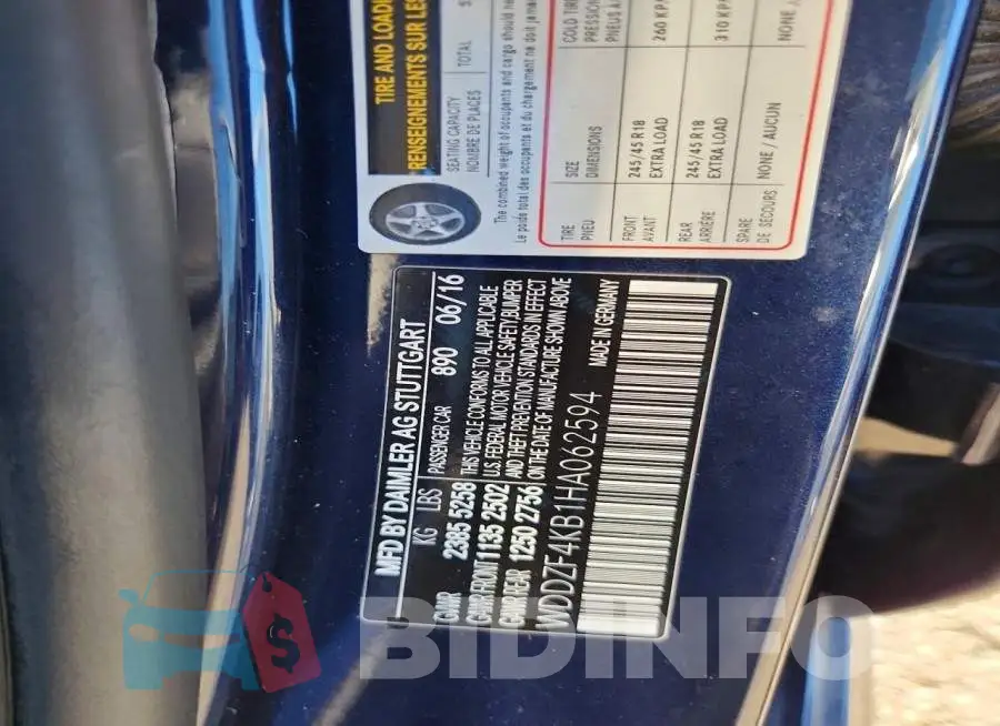 WDDZF4KB1HA062594 Photo# 12