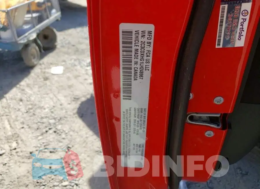 2C3CDXHG1LH248967 Photo# 12