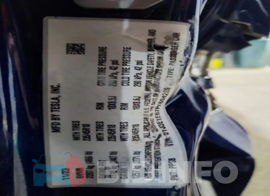5YJ3E1EB7PF694289 Photo# 12