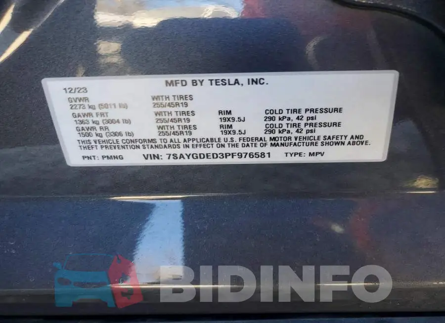 7SAYGDED3PF976581 Photo# 13