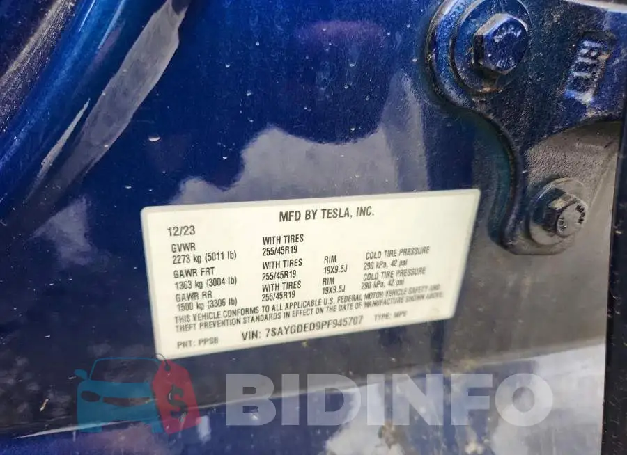 7SAYGDED9PF945707 Photo# 13