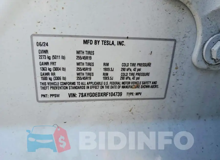 7SAYGDEDXRF104739 Photo# 12