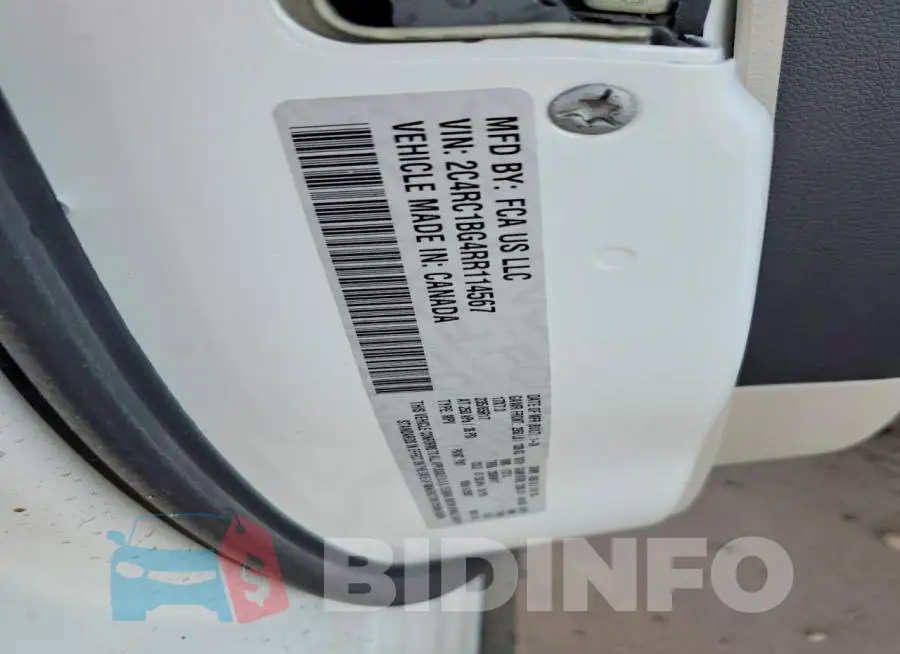 2C4RC1BG4RR114567 Photo# 13