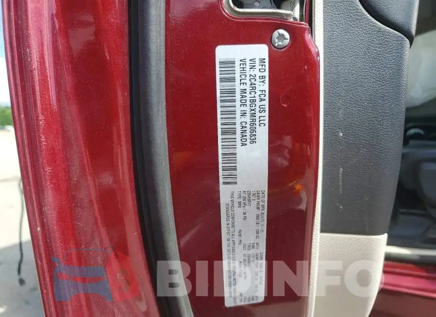 2C4RC1BGXMR606836 Photo# 13