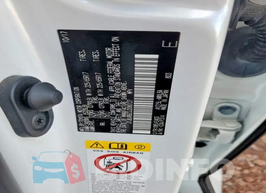 JTJBJRBZ3J2080127 Photo# 12