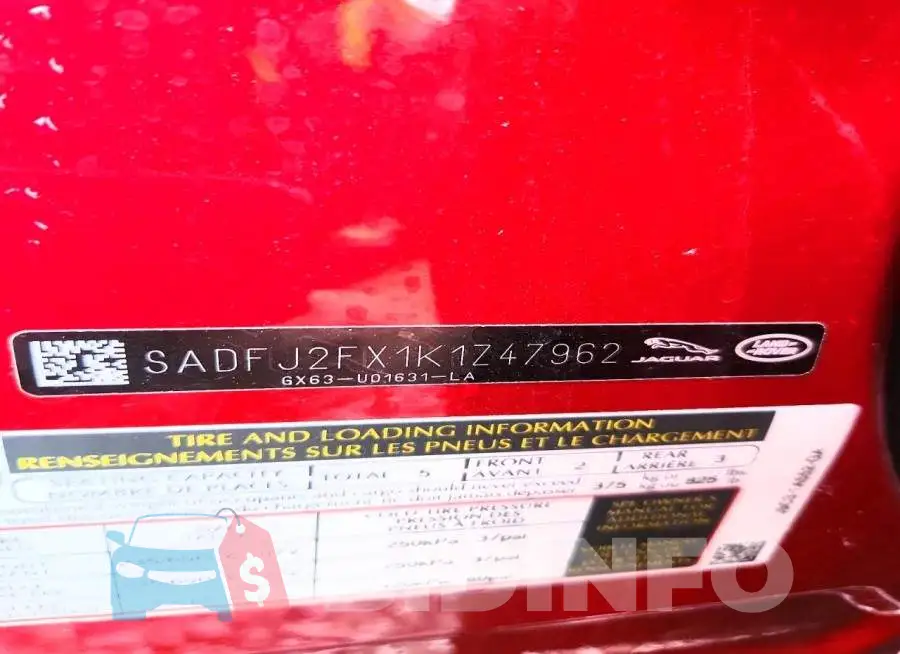 SADFJ2FX1K1Z47962 Photo# 13
