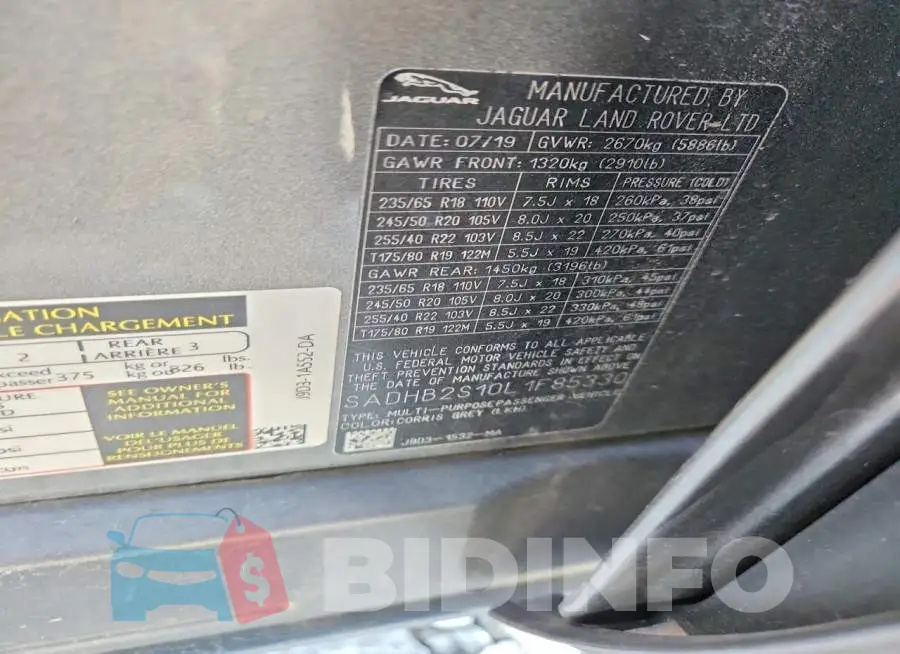 SADHB2S10L1F85330 Photo# 13