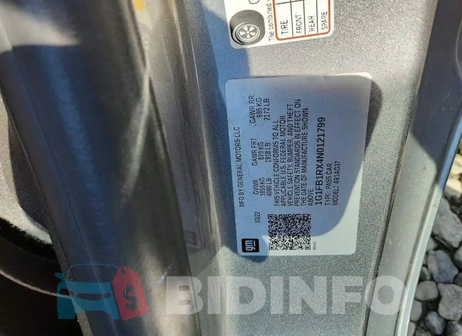 1G1FB1RX4N0121799 Photo# 12