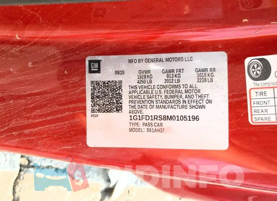 1G1FD1RS8M0105196 Photo# 12