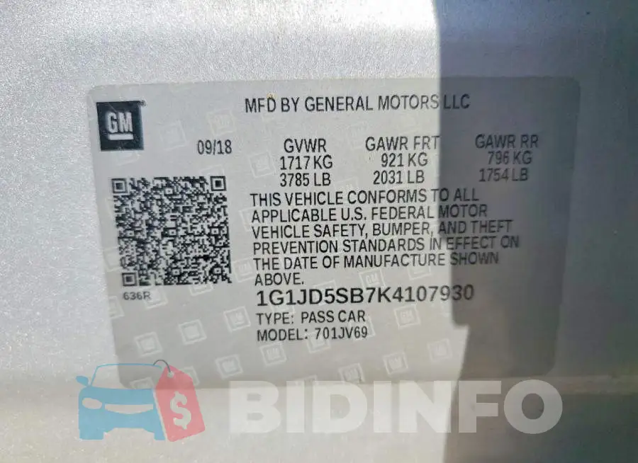 1G1JD5SB7K4107930 Photo# 12
