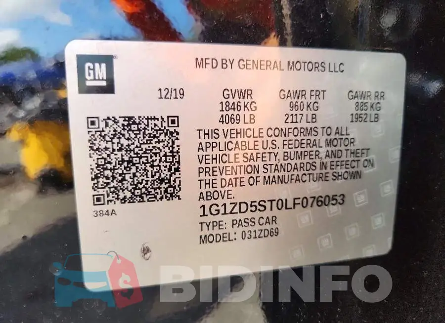 1G1ZD5ST0LF076053 Photo# 12