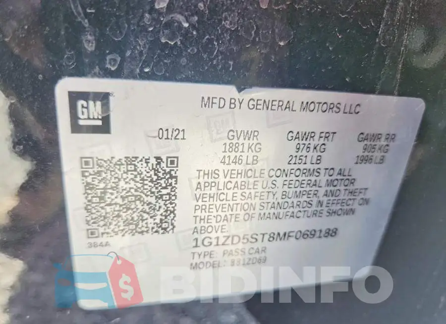 1G1ZD5ST8MF069188 Photo# 12