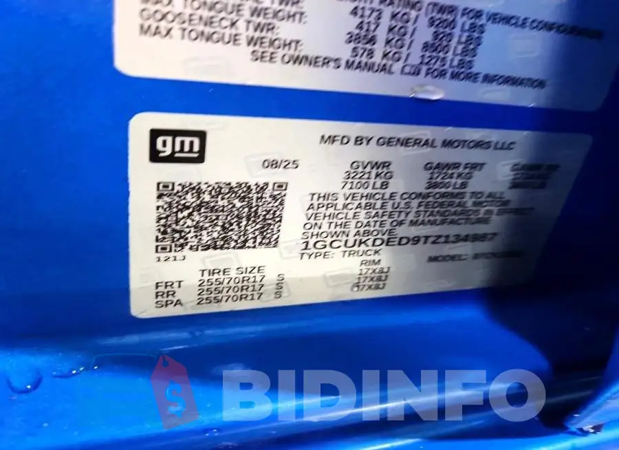 1GCUKDED9TZ134987 Photo# 12