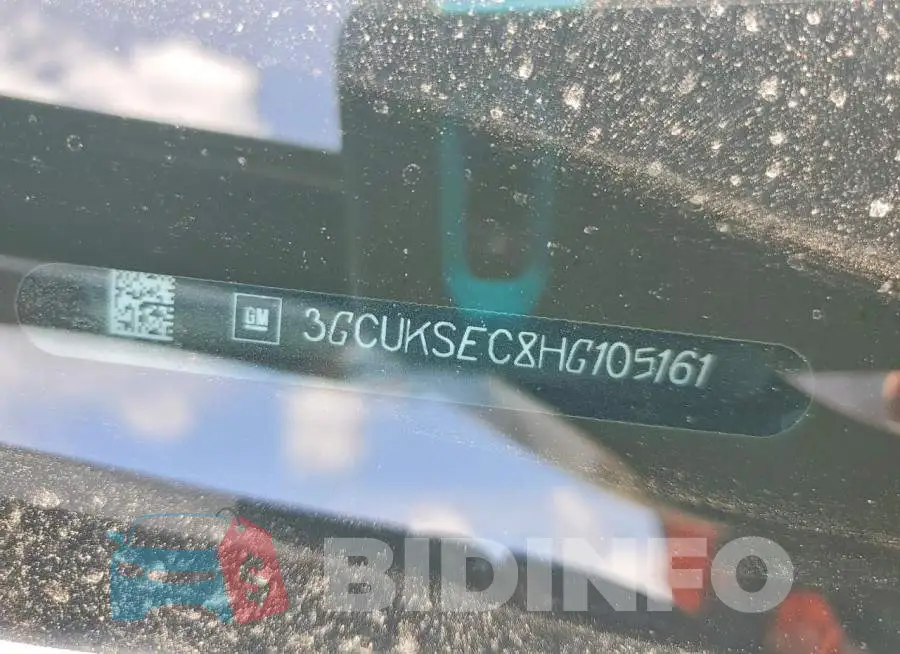 3GCUKSEC8HG105161 Photo# 12