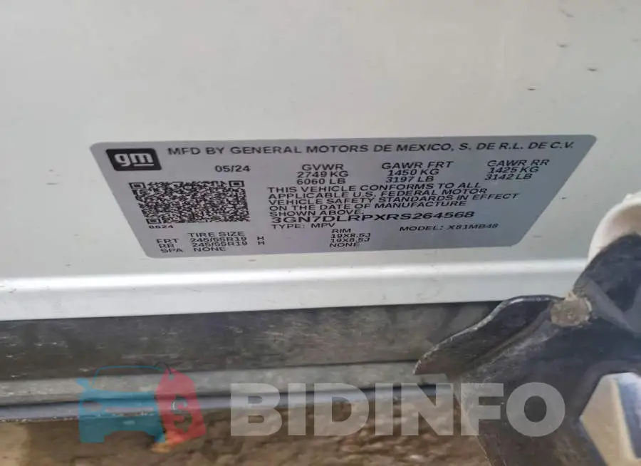 3GN7DLRPXRS264568 Photo# 13