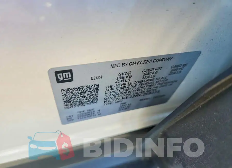 KL77LKE22RC209373 Photo# 13