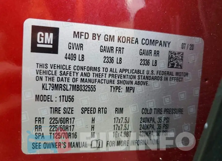 KL79MRSL7MB032555 Photo# 13