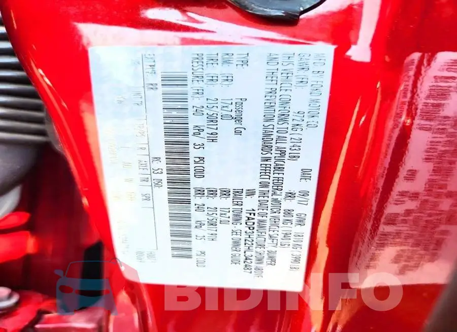 1FADP3H22HL342487 Photo# 12