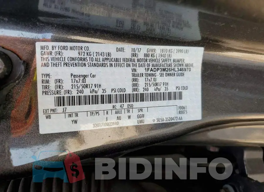 1FADP3M26HL346970 Photo# 12
