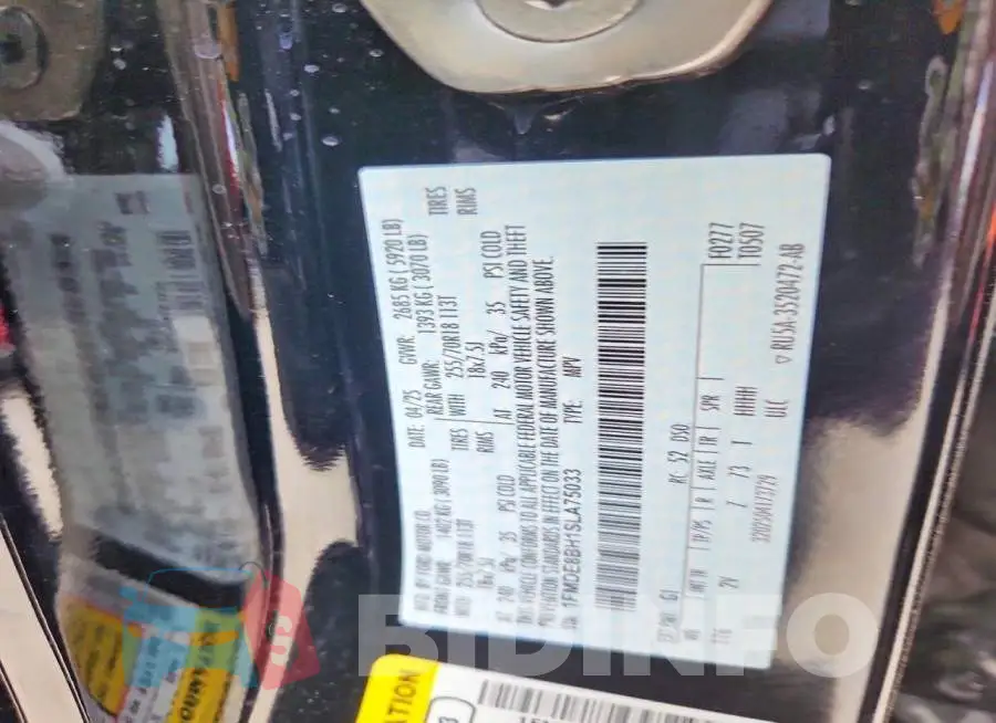 1FMDE8BH1SLA75033 Photo# 12
